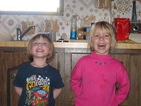 Kaytlin and Carrie - 4/7/03