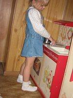 Think she's making me food?