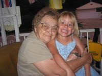 Gram and a silly Carrie