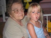 Gram and fishie Carrie