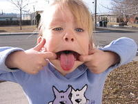 Silly girl.