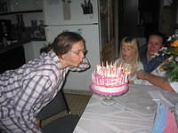 Mom, Carrie, Michelle