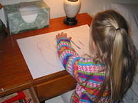 Carrie drawing