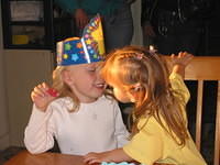 Jayde and Amberly - 11/8/03