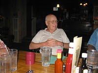 Dinner at Winbag Saloon, Pap. 10/6/03