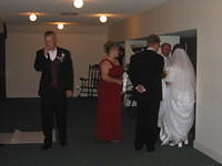 I snuck back inside to find out what was going on... 10/4/03