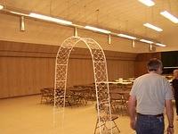 The back of Michelle's father Richard. ;)  10/3/03