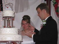And Shawn feeds Michelle, much too nicely. 10/4/03