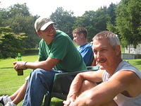 Jeremy, and Aunt Lynn's boyfriend Jeff.