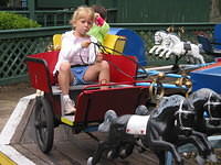 Carrie on another random ride