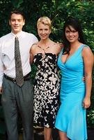 Christopher, Aunt Barb, Jennifer