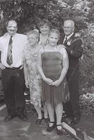 Eric, Gram, Aunt Dawn, Amber, Pap