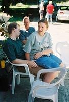 Shawn, Dad, and Michelle