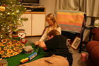 Carrie and Shawn are back to playing with the trains.