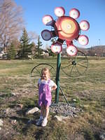 Carrie in front of.. this.. thing..