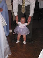 A cute little baby.