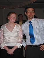 Nick, with his girlfriend Beth.