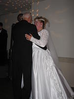 Pap and Aunt Dawn dancing.