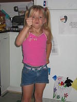 Carrie threatening me.. :(