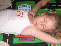 More of Carrie pretending to be dead.