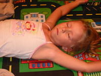 And even more of Carrie pretending to be dead.