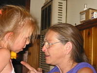 Carrie and Mom.