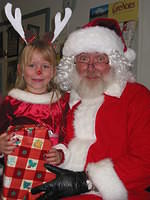 Rudolph and Santa