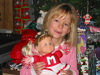 Carrie and her annoying cheerleader doll