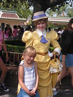 Carrie with Jane (from Tarzan) again.
