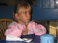 Carrie at IHOP again.