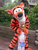 Carrie and Tigger in Critter Country