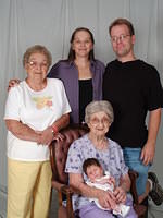 Gladys Lias, Carol Mandera, Thomas Mandera, Eliza Wolff, Joleigh Mandera