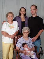 Gladys Lias, Carol Mandera, Thomas Mandera, Eliza Wolff, Joleigh Mandera