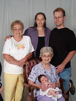 Gladys Lias, Carol Mandera, Thomas Mandera, Eliza Wolff, Joleigh Mandera