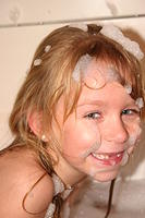 Carrie's bath.