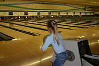 Carrie bowling