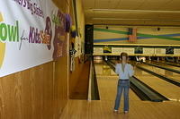 Carrie bowling