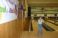 Carrie bowling