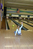 Carrie bowling