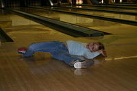 Carrie bowling, sort of.