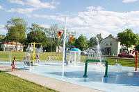 The spray park