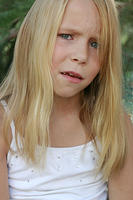 Carrie, upset with me.