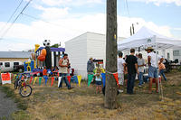 A local event in the neighborhood