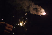Sparkler fun