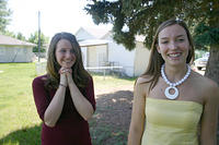 Brittany and Alicia
