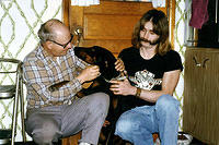 Pap, Damien, and Uncle David - 1981