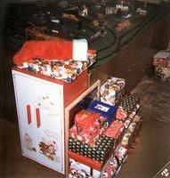 Paige's pile of presents.
Christmas 1983