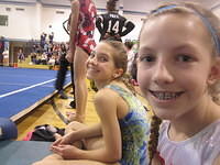 Madeline and Kaitlyn - Aloha Invitational