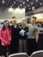 Emma R, Grace A, MiKelle, and Hannah