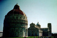 Leaning Tower (in background)